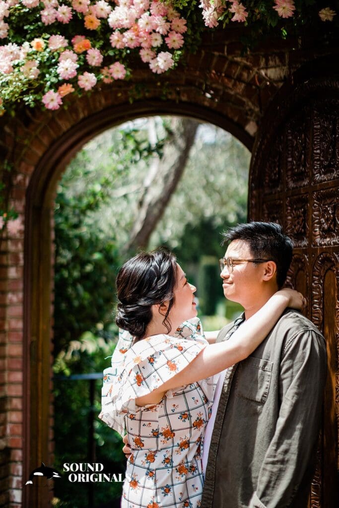 Filoli Historic House & Garden engagement photography by San Francisco Wedding Photography & Videography, one of the 24 Best Places for Engagement Photos in San Francisco