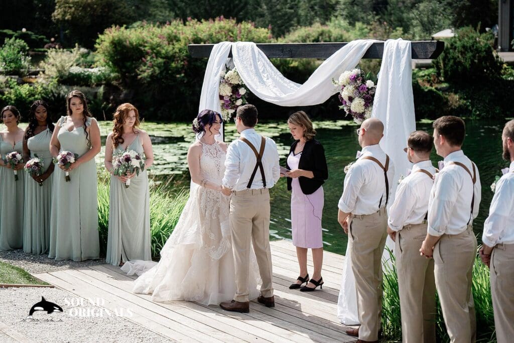 Gray Bridge Venue Wedding // Bailey + Zach -