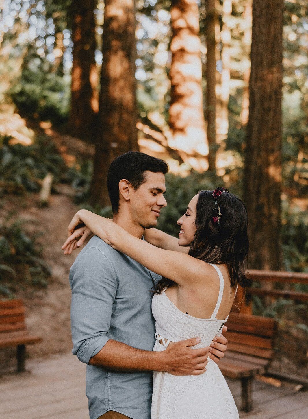 Hoyt Arboretum Engagement // Romi + Jose -