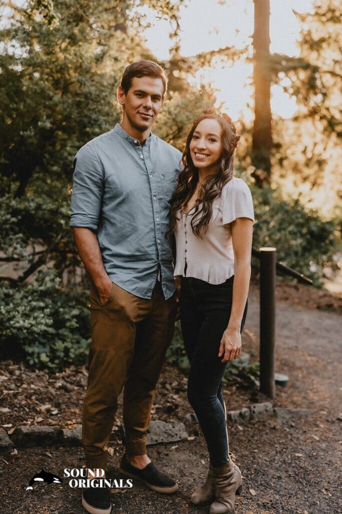 Hoyt Arboretum Engagement // Romi + Jose -