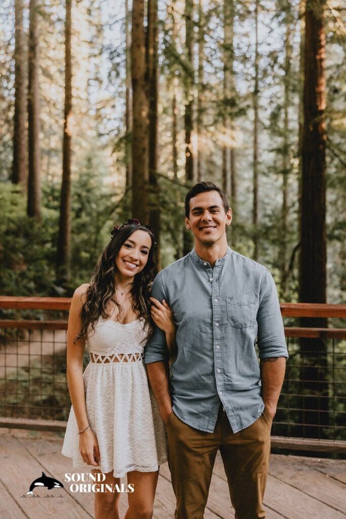 Hoyt Arboretum Engagement // Romi + Jose -