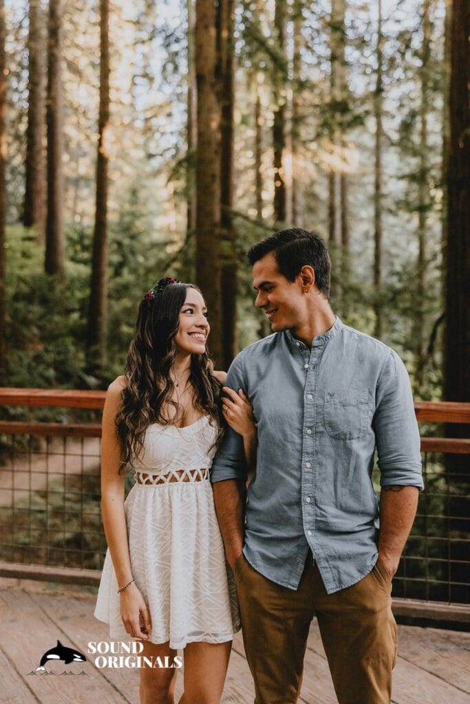 Hoyt Arboretum Engagement // Romi + Jose -