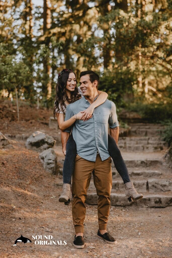 Hoyt Arboretum Engagement // Romi + Jose -