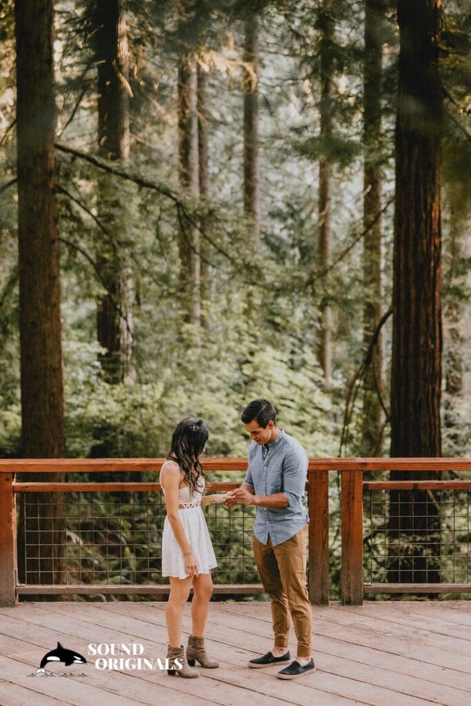 Hoyt Arboretum Engagement // Romi + Jose -