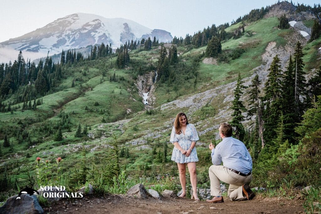 Mount Rainier National Park Engagement // Alex & Katie -