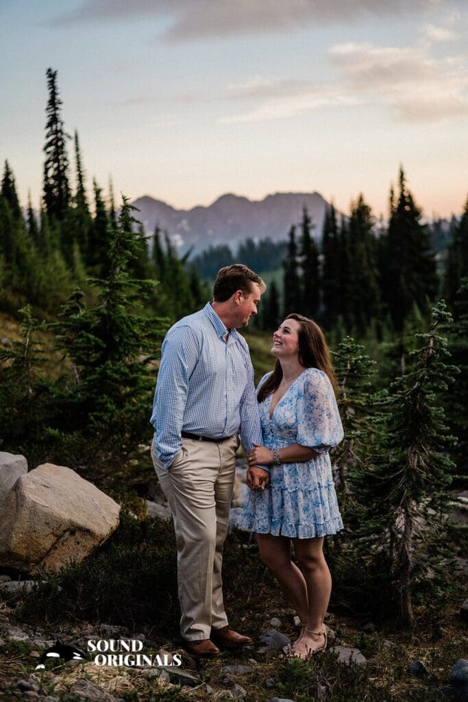 Mount Rainier National Park Engagement // Alex & Katie -