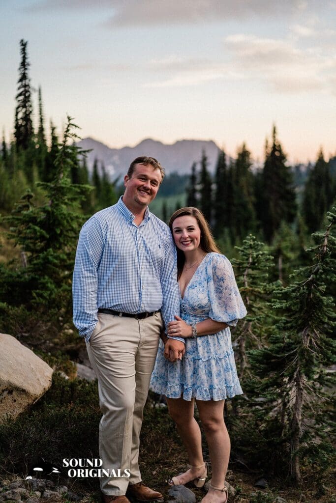 Mount Rainier National Park Engagement // Alex & Katie -
