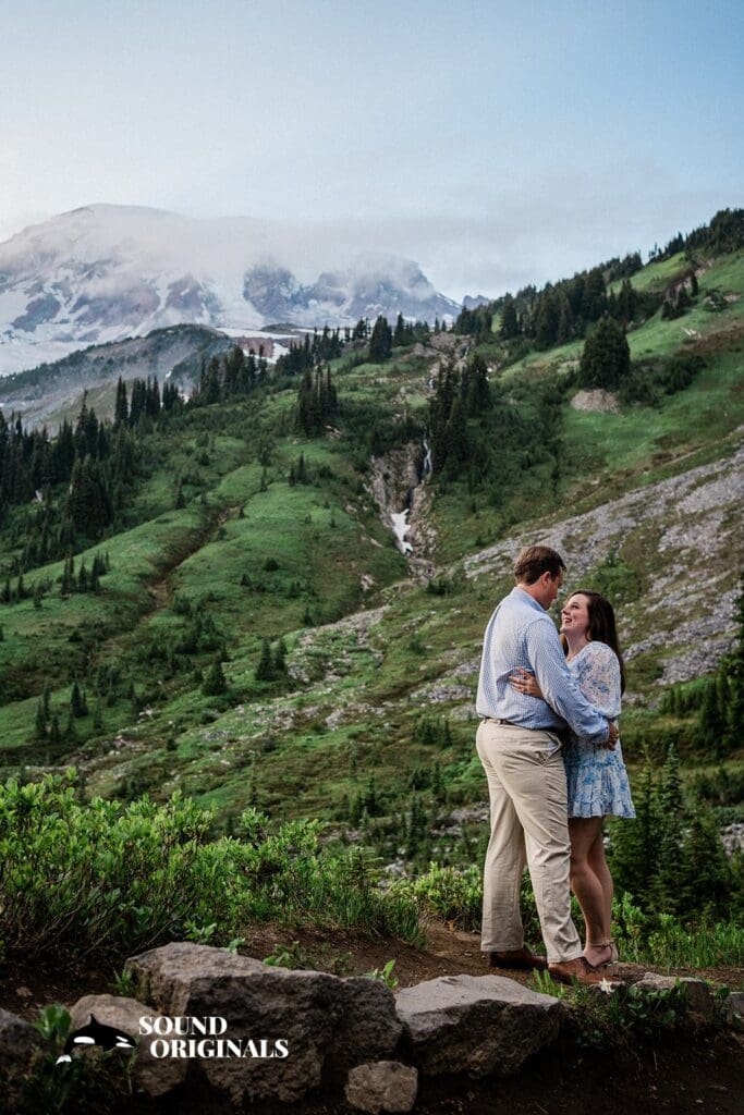 Mount Rainier National Park Engagement // Alex & Katie -