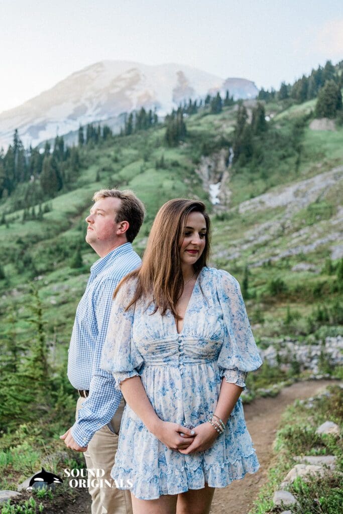 Mount Rainier National Park Engagement // Alex & Katie -