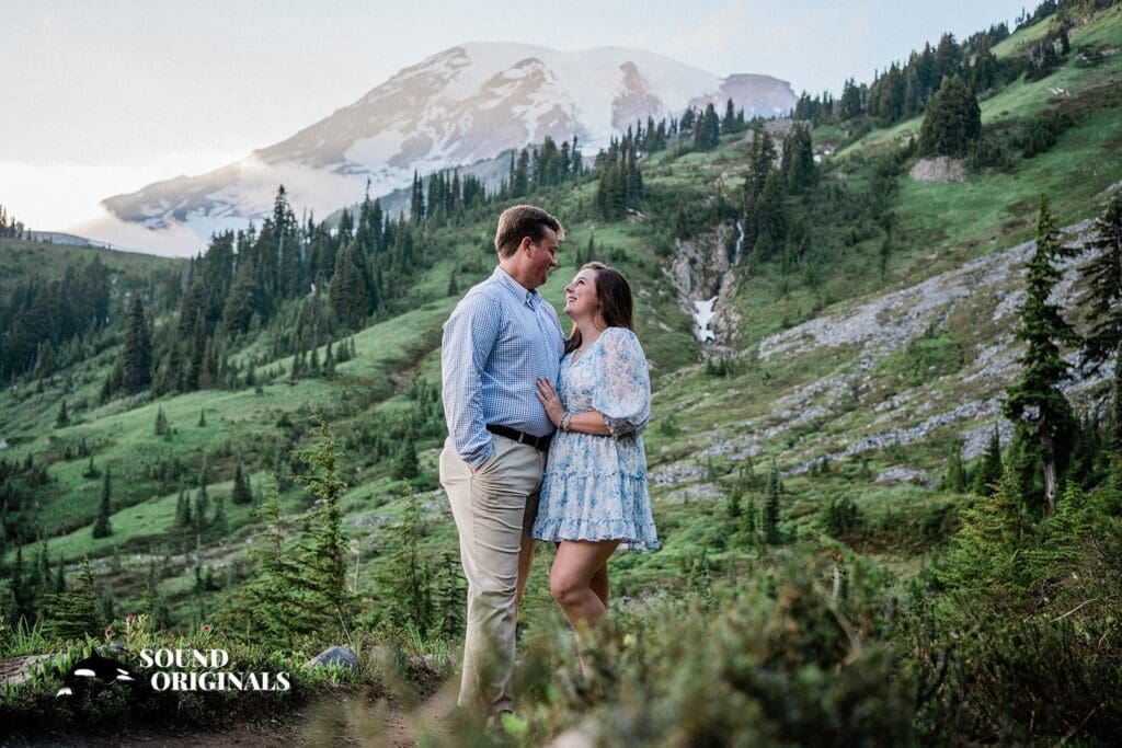Mount Rainier National Park Engagement // Alex & Katie -
