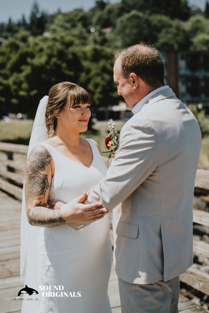 Salty's on Alki Wedding // Jennifer + Patrick -