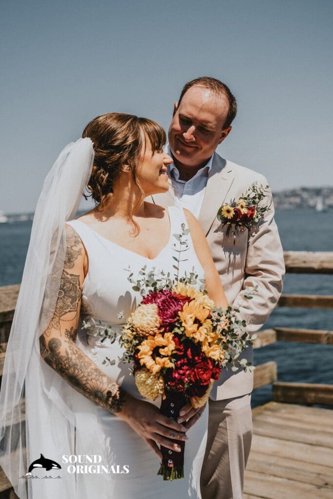 Salty's on Alki Wedding // Jennifer + Patrick -