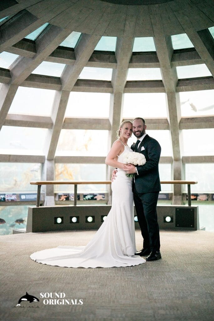 Seattle Aquarium Wedding // Jesse + Courtney -