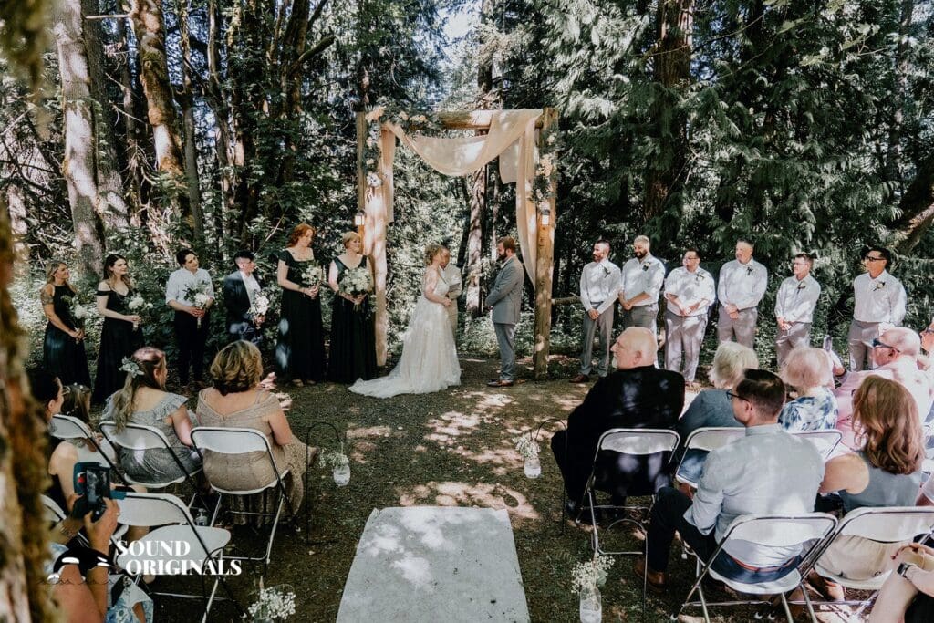 Snoqualmie Falls Forest Theater Wedding // Taylor + Steven -