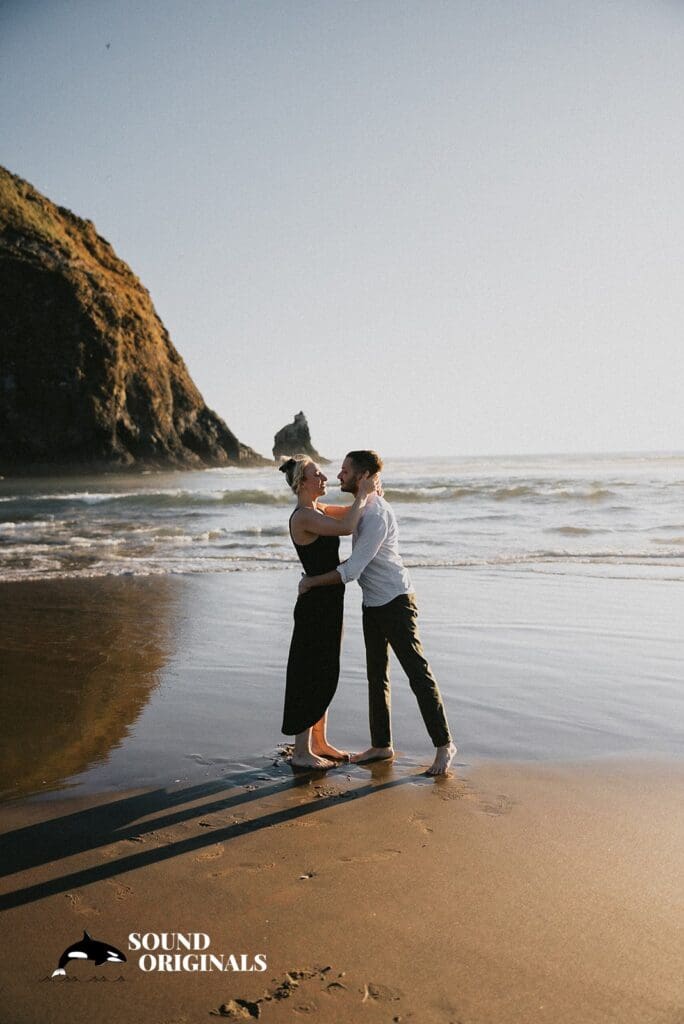 Cannon Beach Engagement // Tom + Julia -