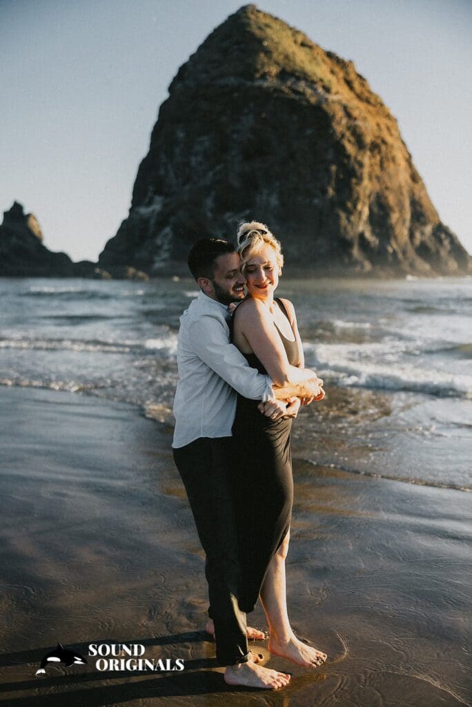 Cannon Beach Engagement // Tom + Julia -