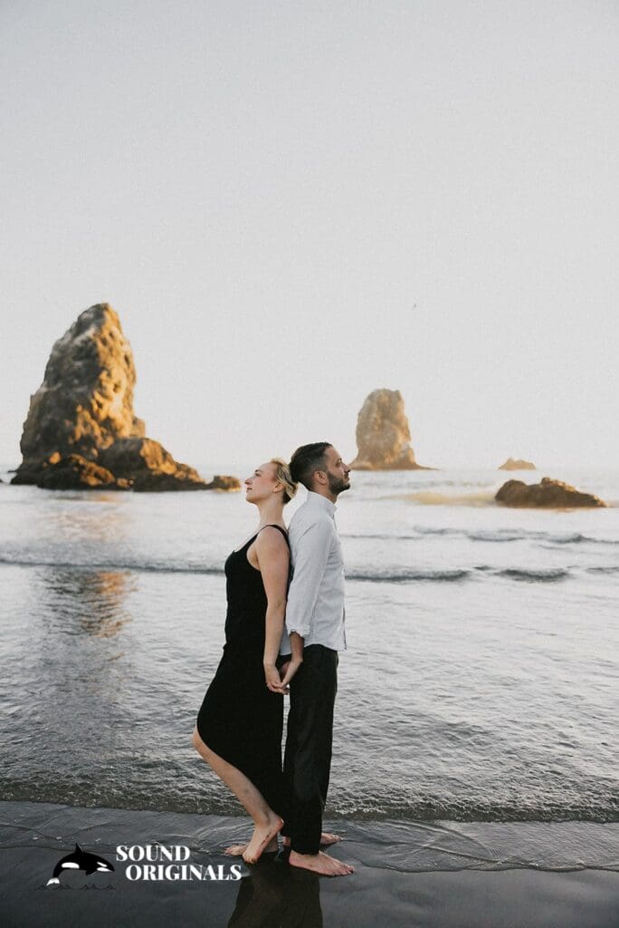 Cannon Beach Engagement // Tom + Julia -