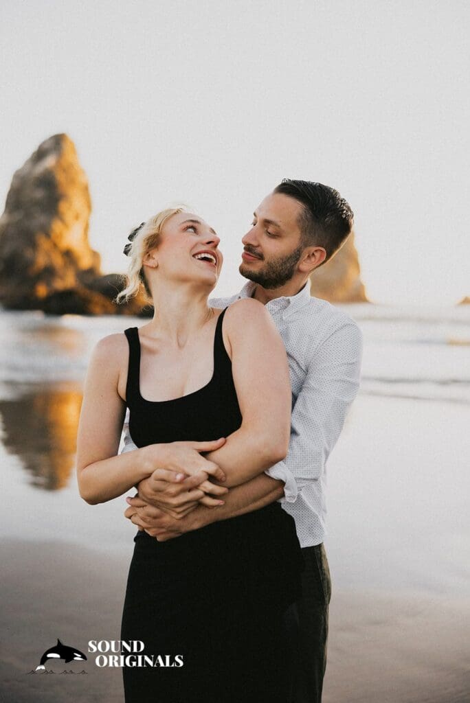 Cannon Beach Engagement // Tom + Julia -