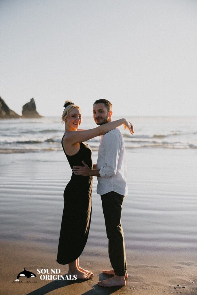Cannon Beach Engagement // Tom + Julia -