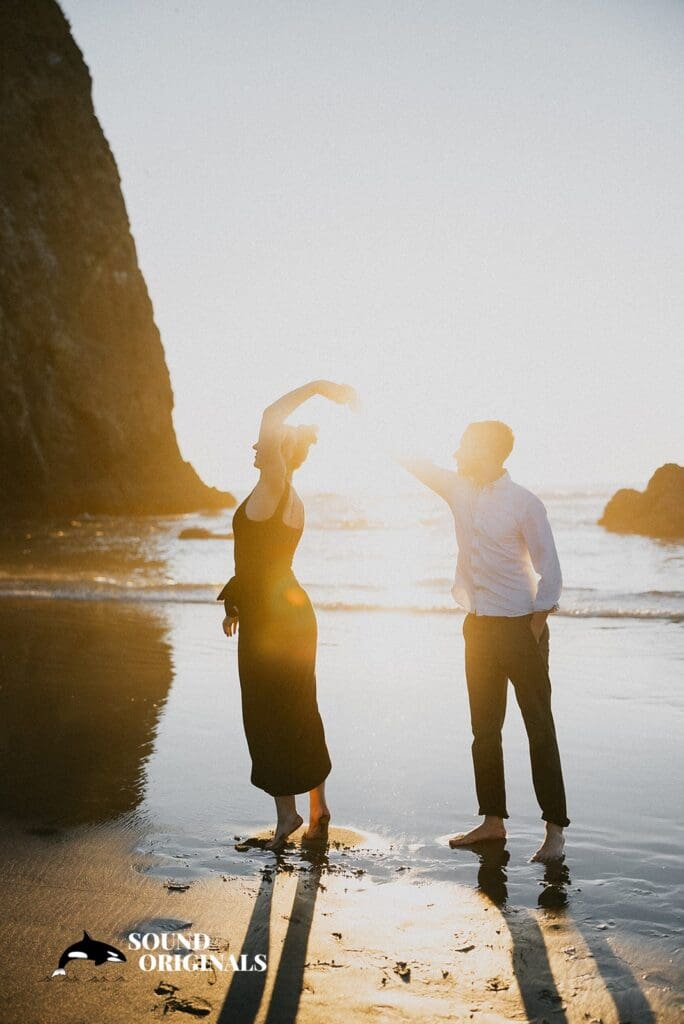 Cannon Beach Engagement // Tom + Julia -