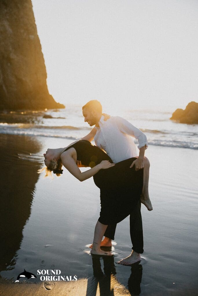 Cannon Beach Engagement // Tom + Julia -