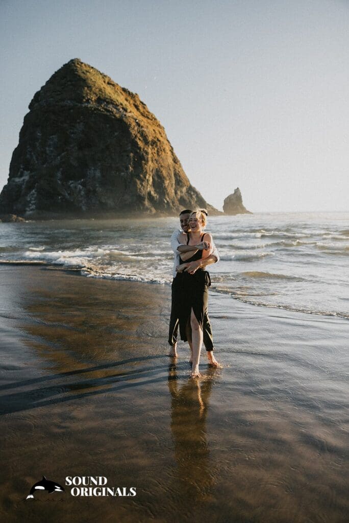Cannon Beach Engagement // Tom + Julia -
