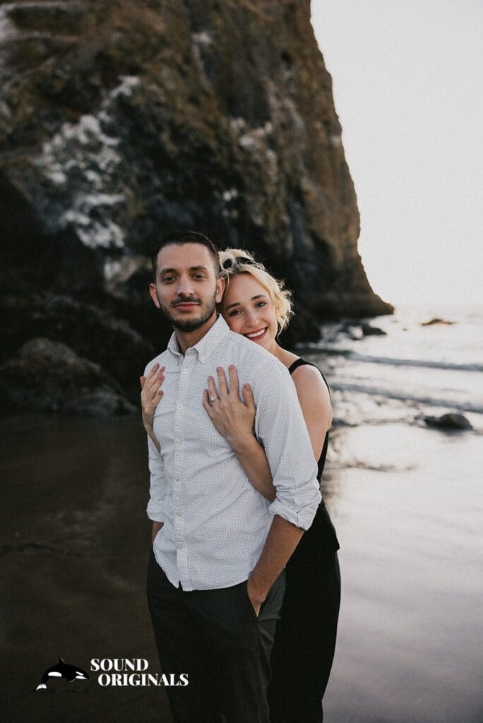 Cannon Beach Engagement // Tom + Julia -
