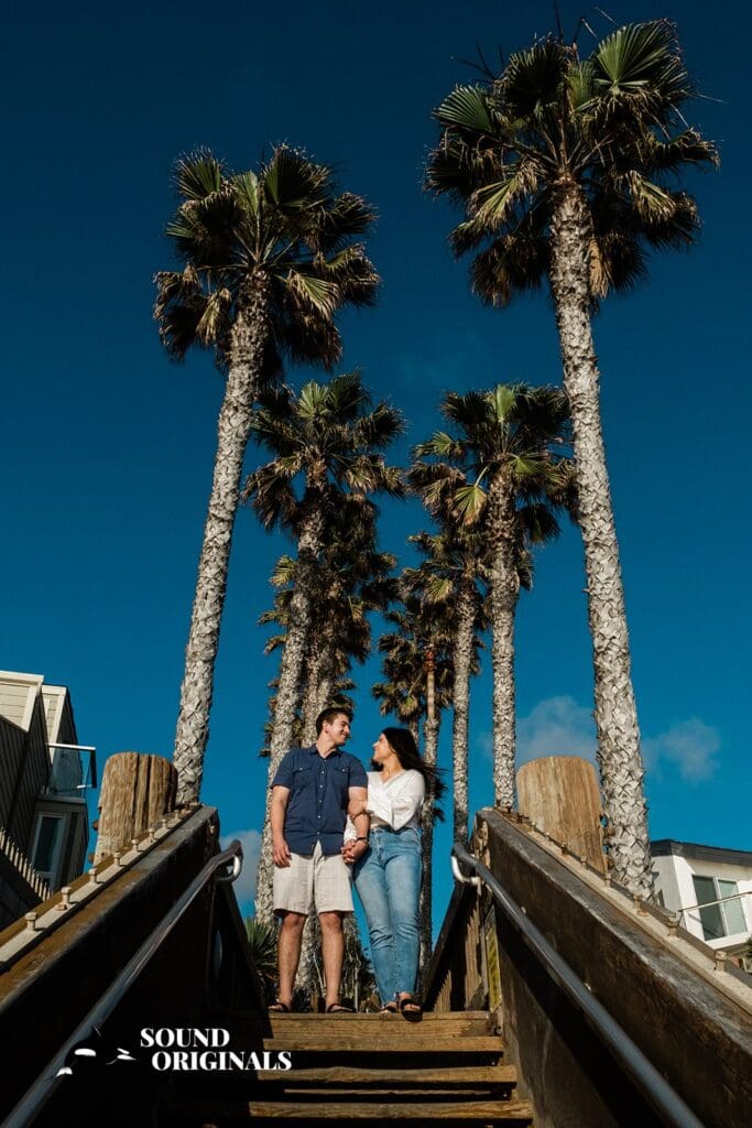 Encinitas - Moonlight Beach Engagement // Samantha + Christopher -