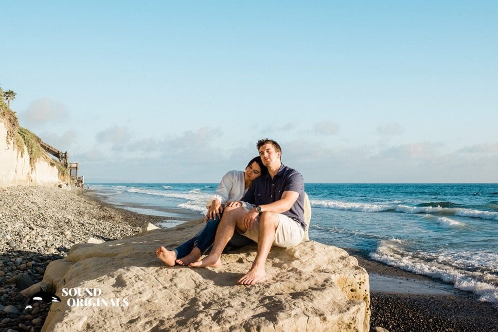 Encinitas - Moonlight Beach Engagement // Samantha + Christopher -