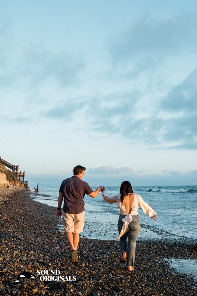 Encinitas - Moonlight Beach Engagement // Samantha + Christopher -
