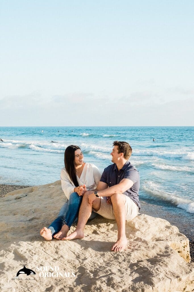 Encinitas - Moonlight Beach Engagement // Samantha + Christopher -