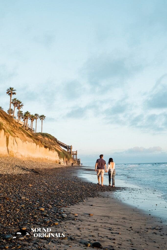 Encinitas - Moonlight Beach Engagement // Samantha + Christopher -