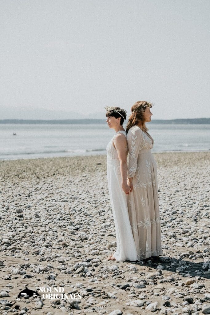 Golden Gardens Bathhouse Wedding // Angela + Elizabeth -