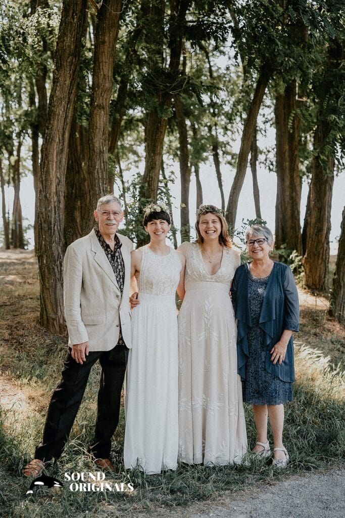 Golden Gardens Bathhouse Wedding // Angela + Elizabeth -