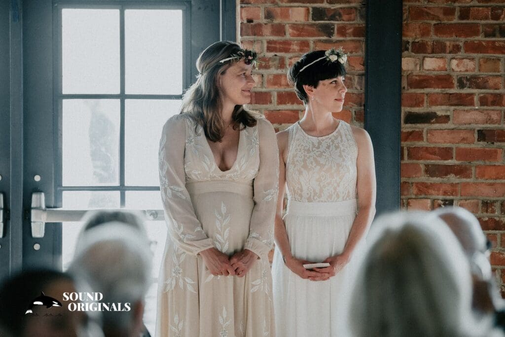 Golden Gardens Bathhouse Wedding // Angela + Elizabeth -