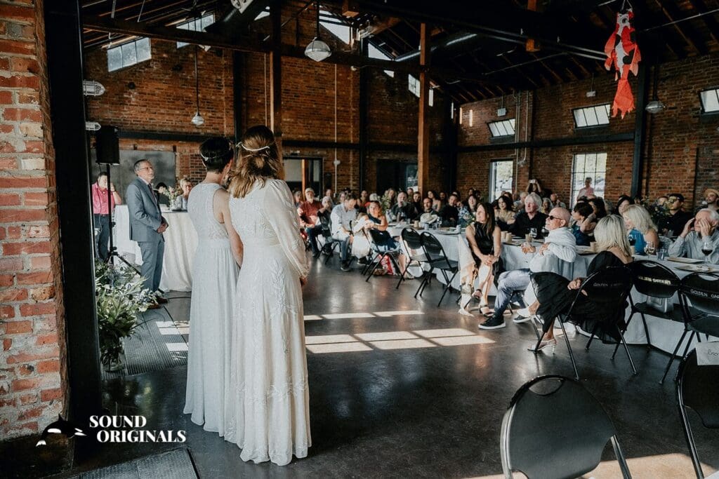 Golden Gardens Bathhouse Wedding // Angela + Elizabeth -