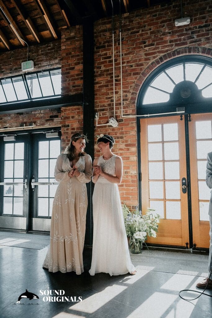 Golden Gardens Bathhouse Wedding // Angela + Elizabeth -