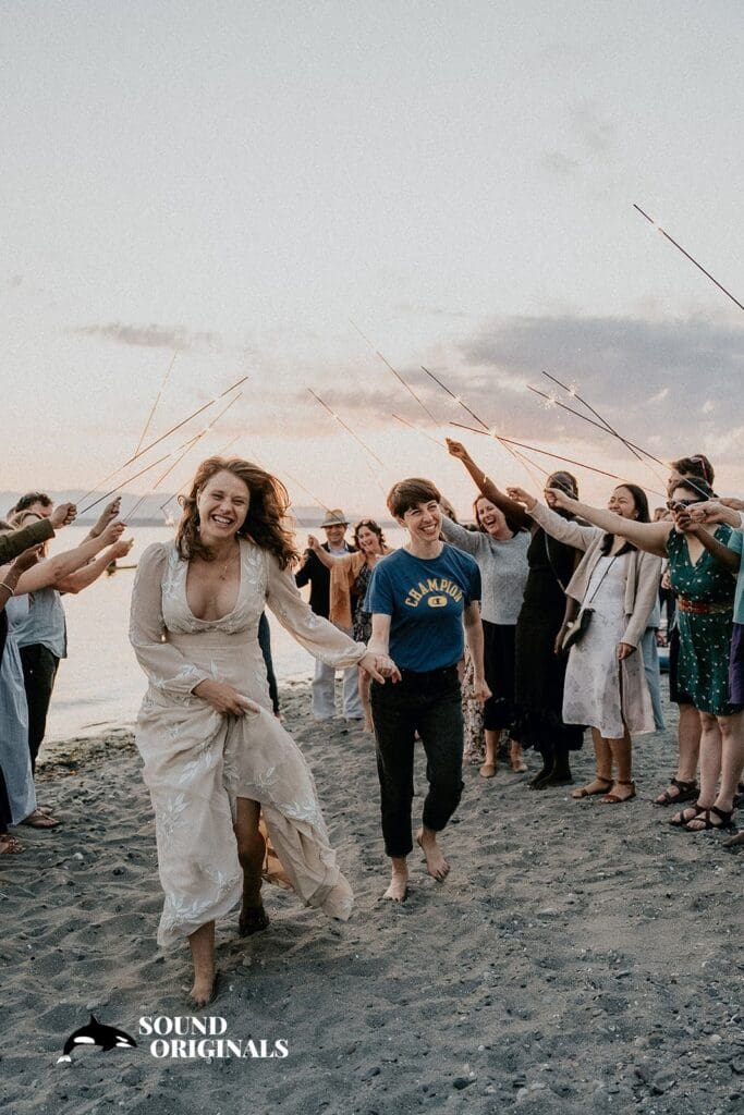 Golden Gardens Bathhouse Wedding // Angela + Elizabeth -