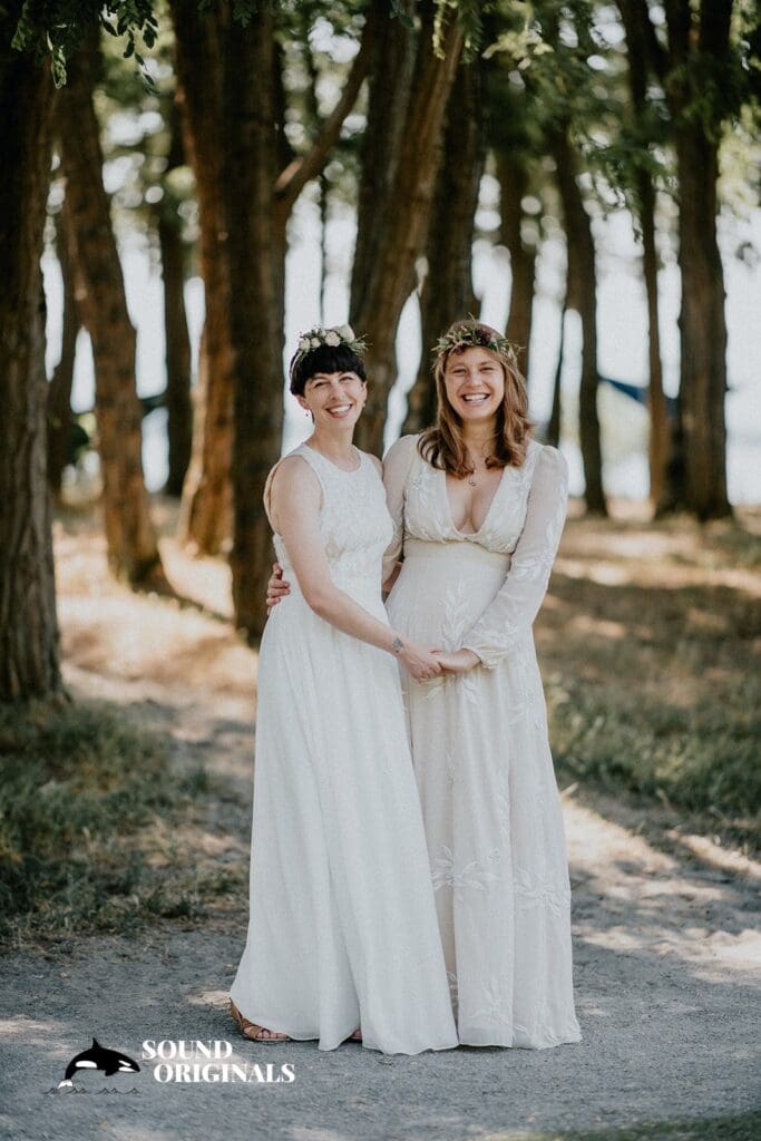 Golden Gardens Bathhouse Wedding // Angela + Elizabeth -