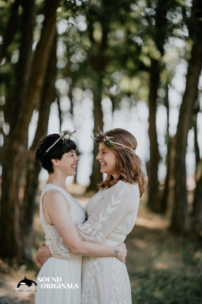 Golden Gardens Bathhouse Wedding // Angela + Elizabeth -