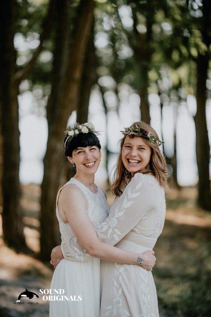 Golden Gardens Bathhouse Wedding // Angela + Elizabeth -