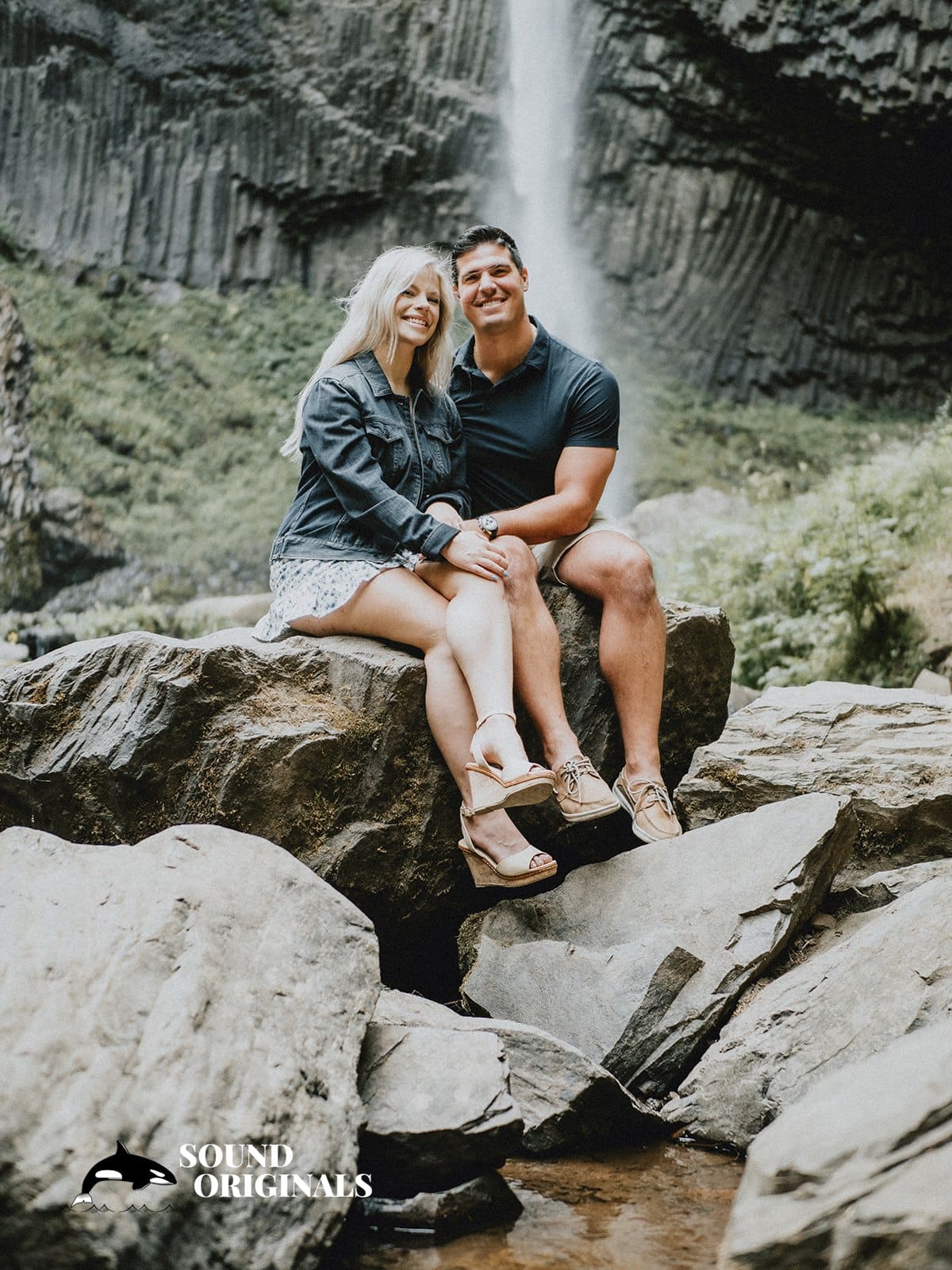 Latourell Falls Engagement // Kassandra + Kyle -