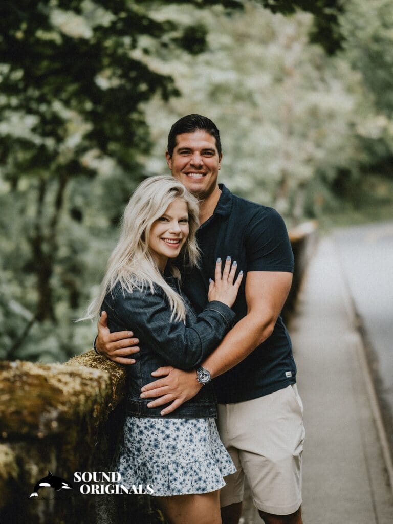 Latourell Falls Engagement // Kassandra + Kyle -