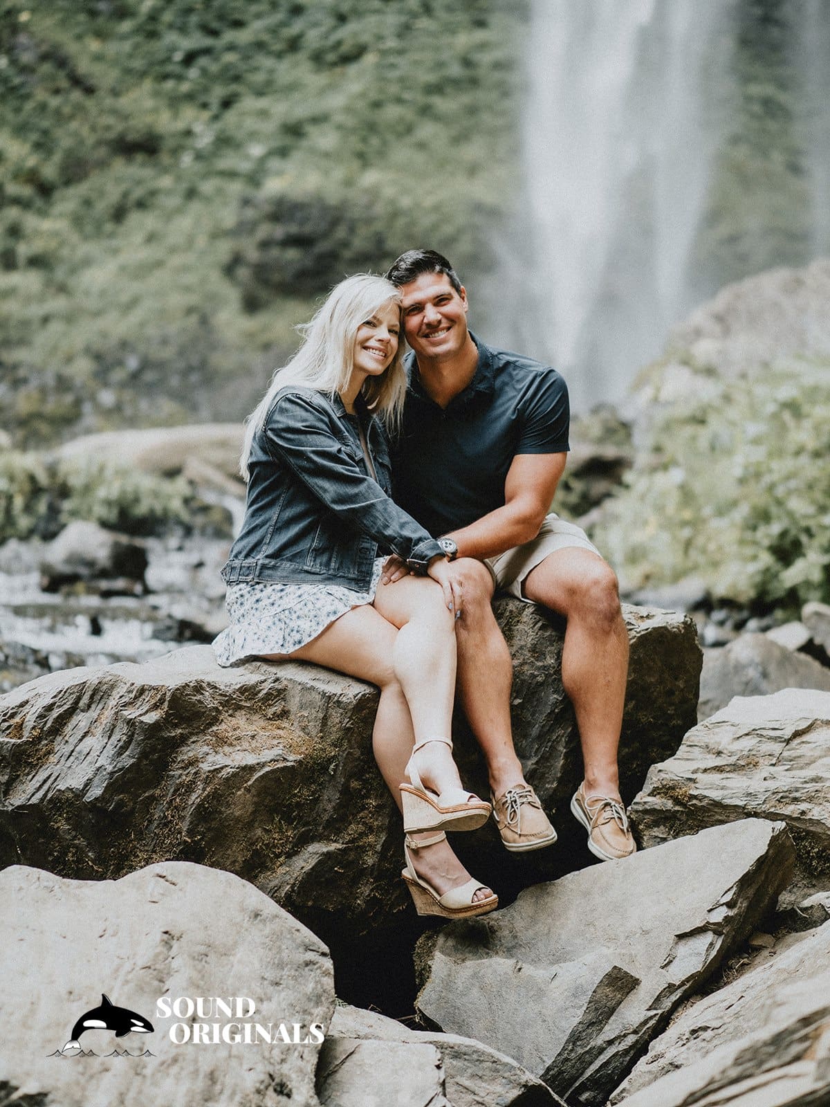 Latourell Falls Engagement // Kassandra + Kyle -