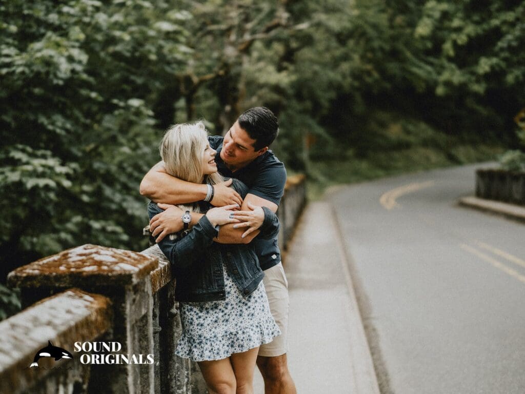 Latourell Falls Engagement // Kassandra + Kyle -