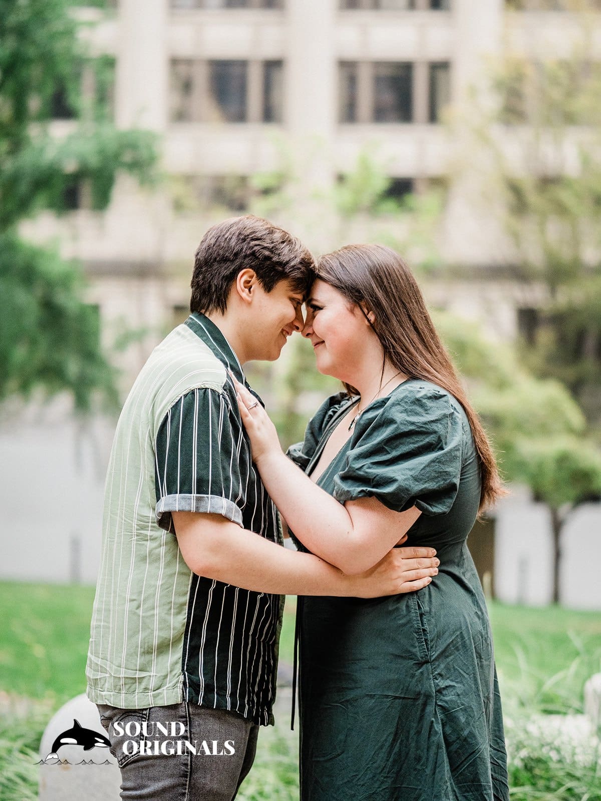 Lownsdale Square Engagement // Joshua + Samantha -