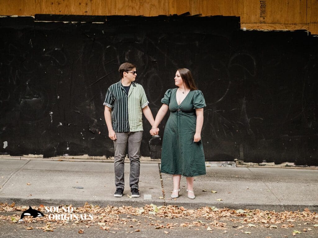 Lownsdale Square Engagement // Joshua + Samantha -