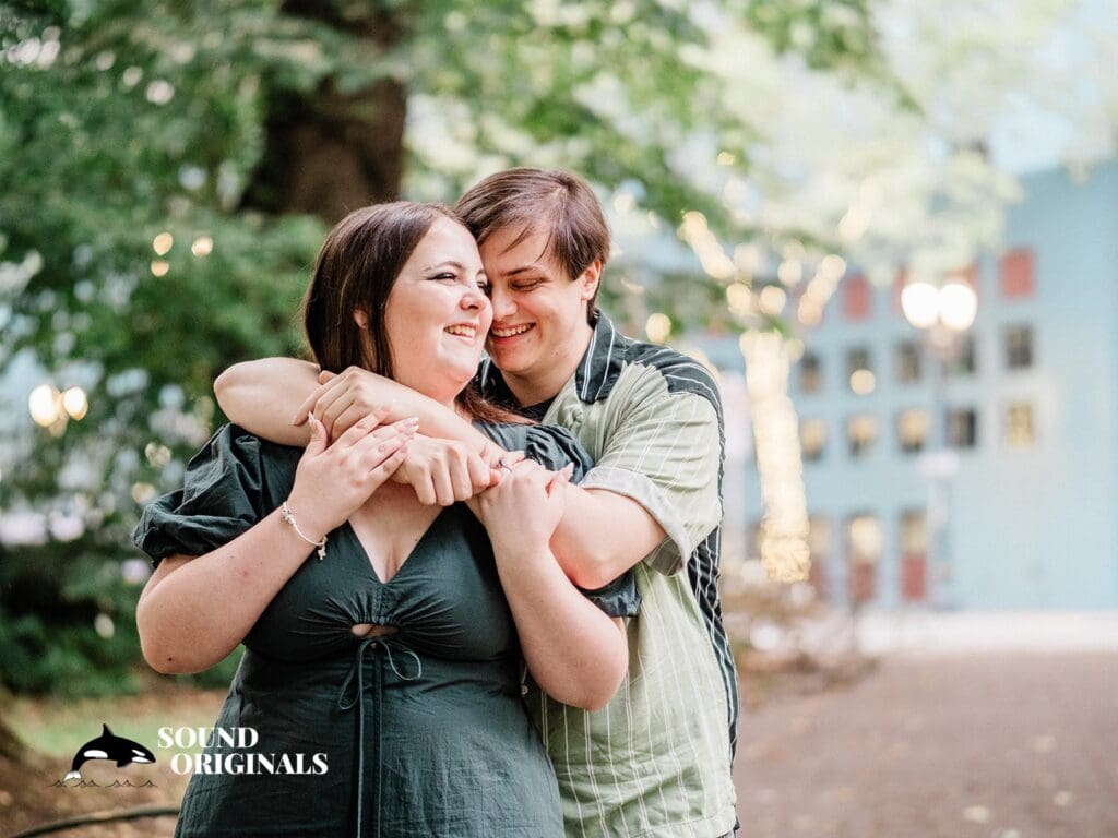 Lownsdale Square Engagement // Joshua + Samantha -