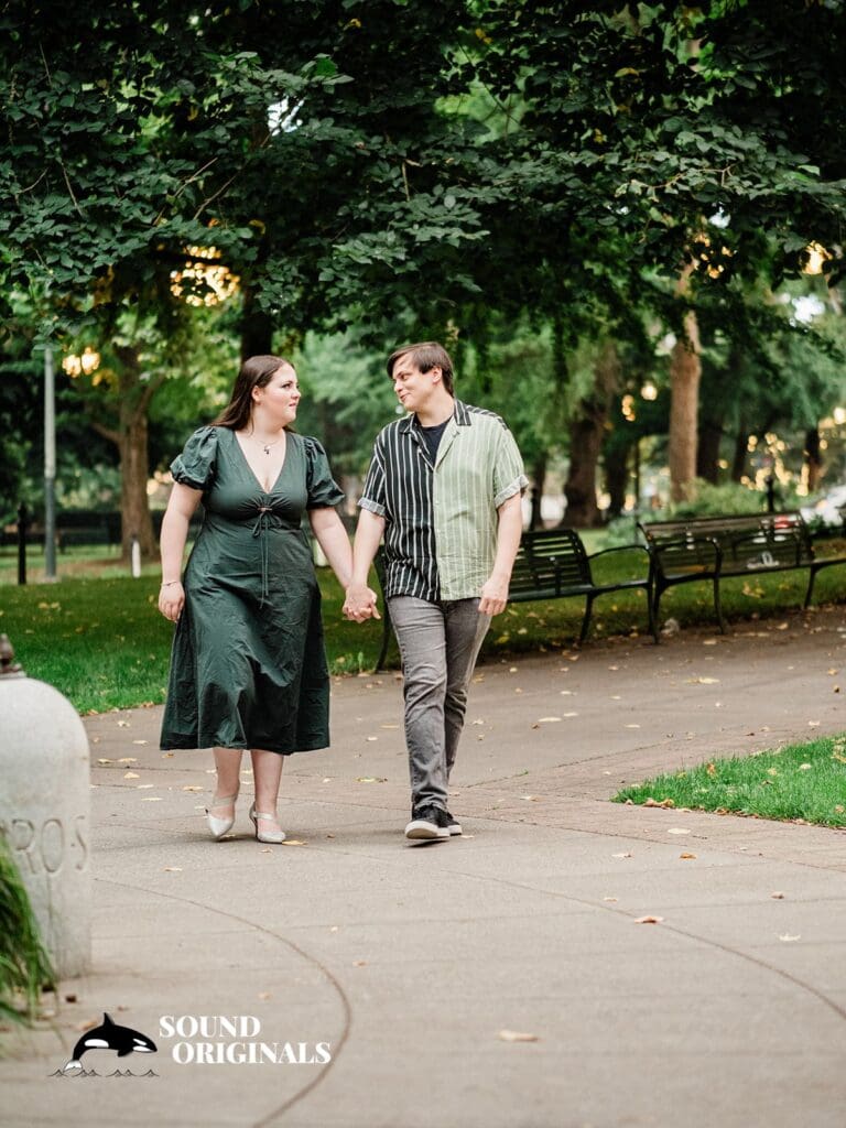 Lownsdale Square Engagement // Joshua + Samantha -