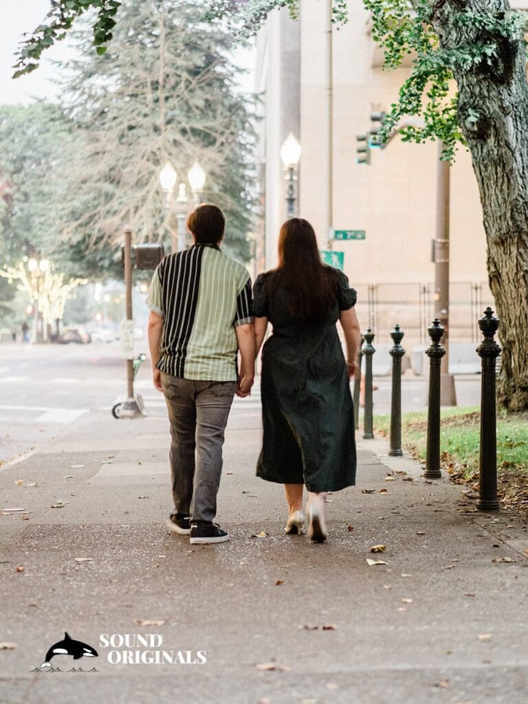 Lownsdale Square Engagement // Joshua + Samantha -